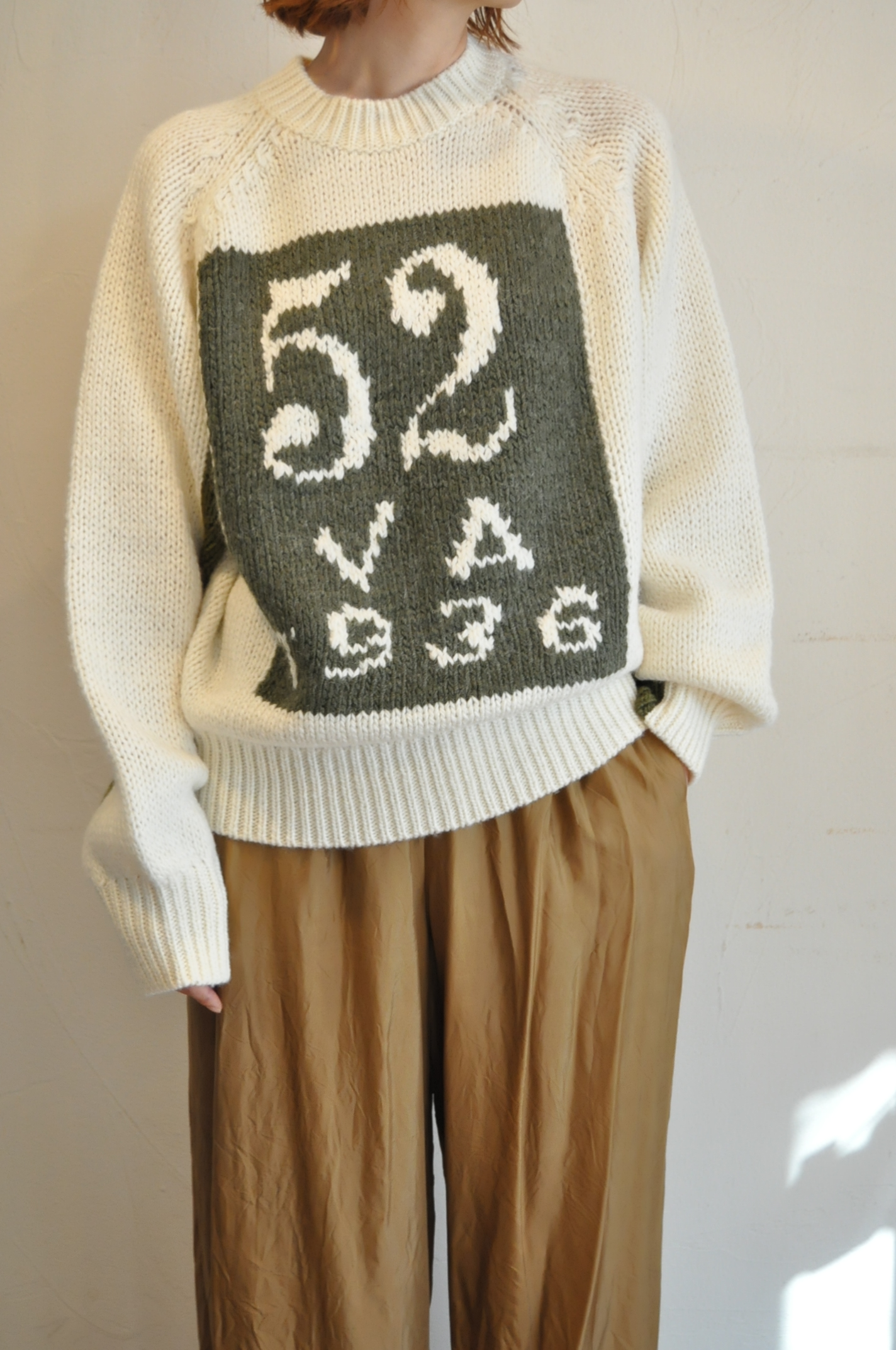 "BLANC basque"冬の主役ニット。