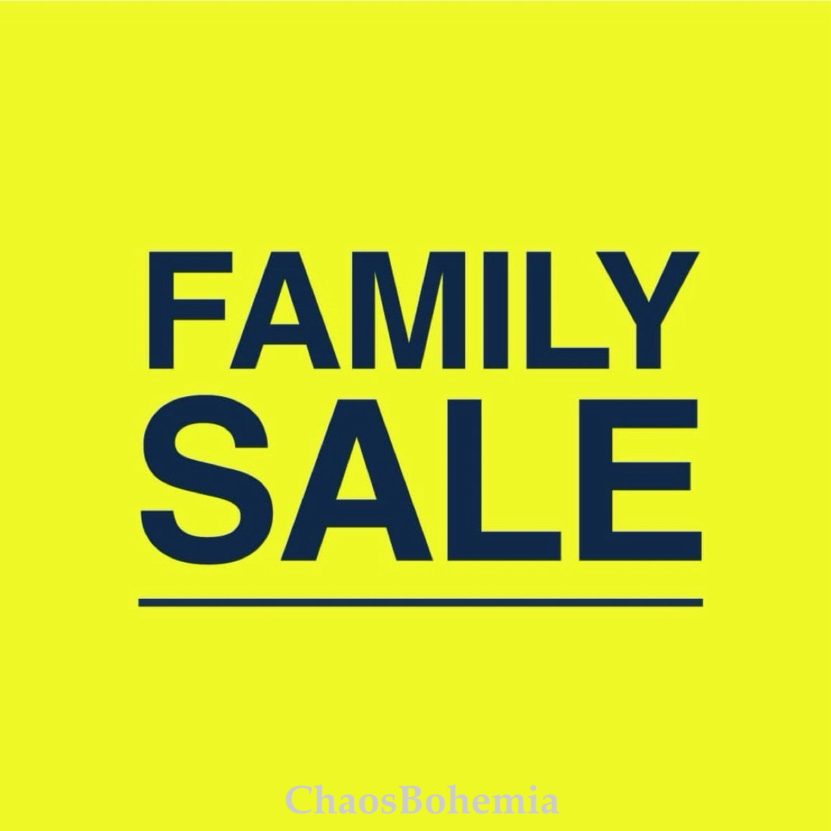 FAMILY SALEのご案内