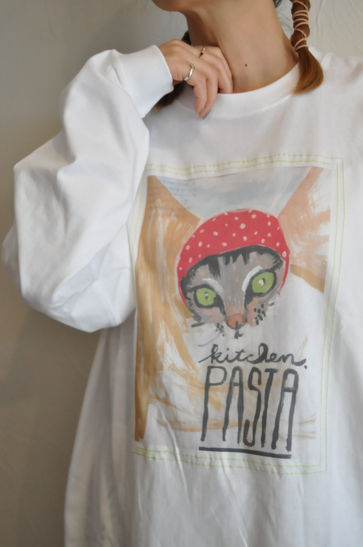 "RehersalL"猫好き必見のロンT