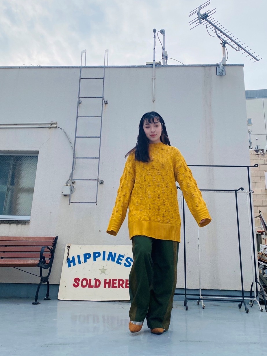 "hippiness" ユニセックスで。