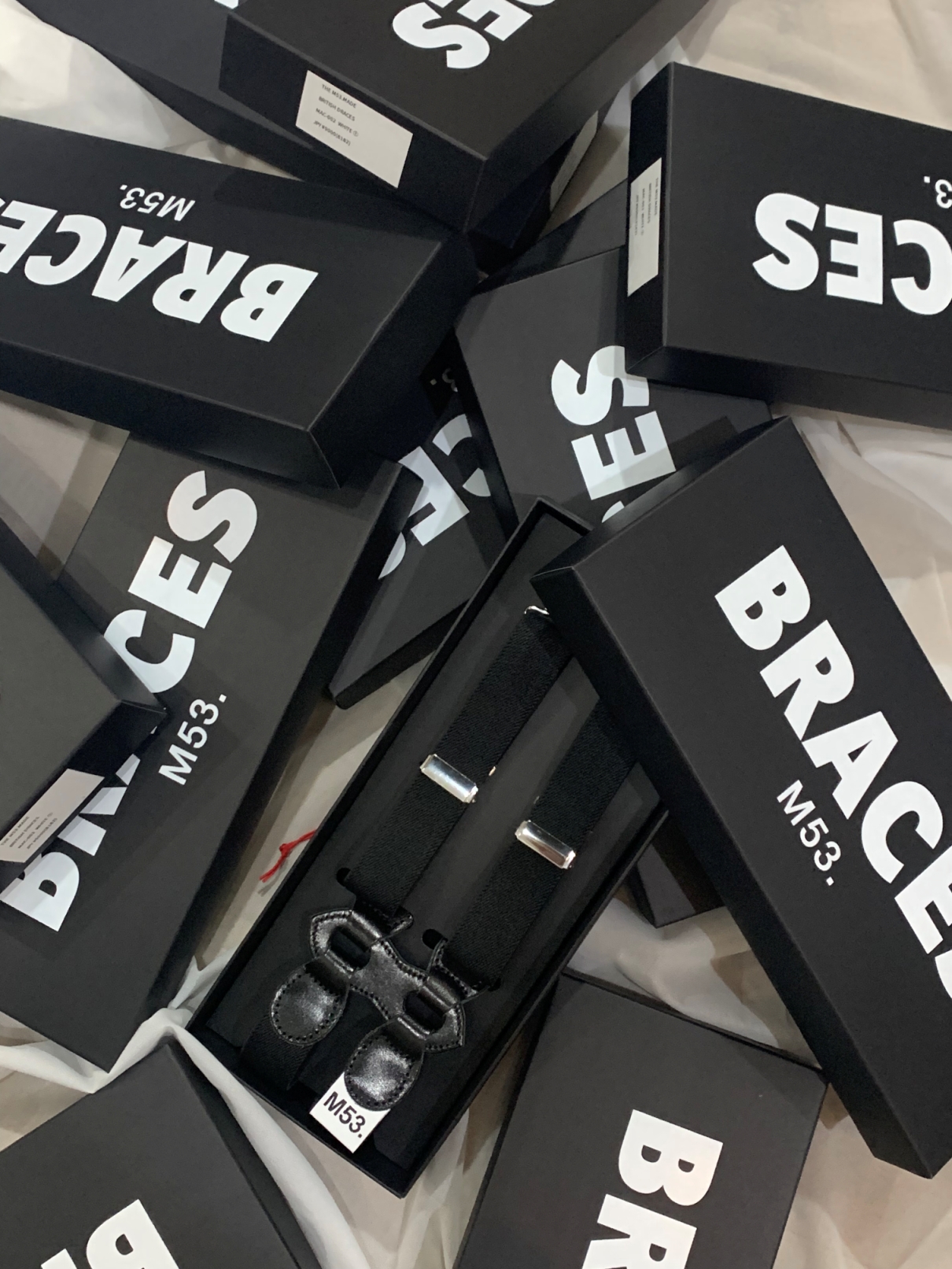 "M53." サスペンダー再入荷のお知らせ