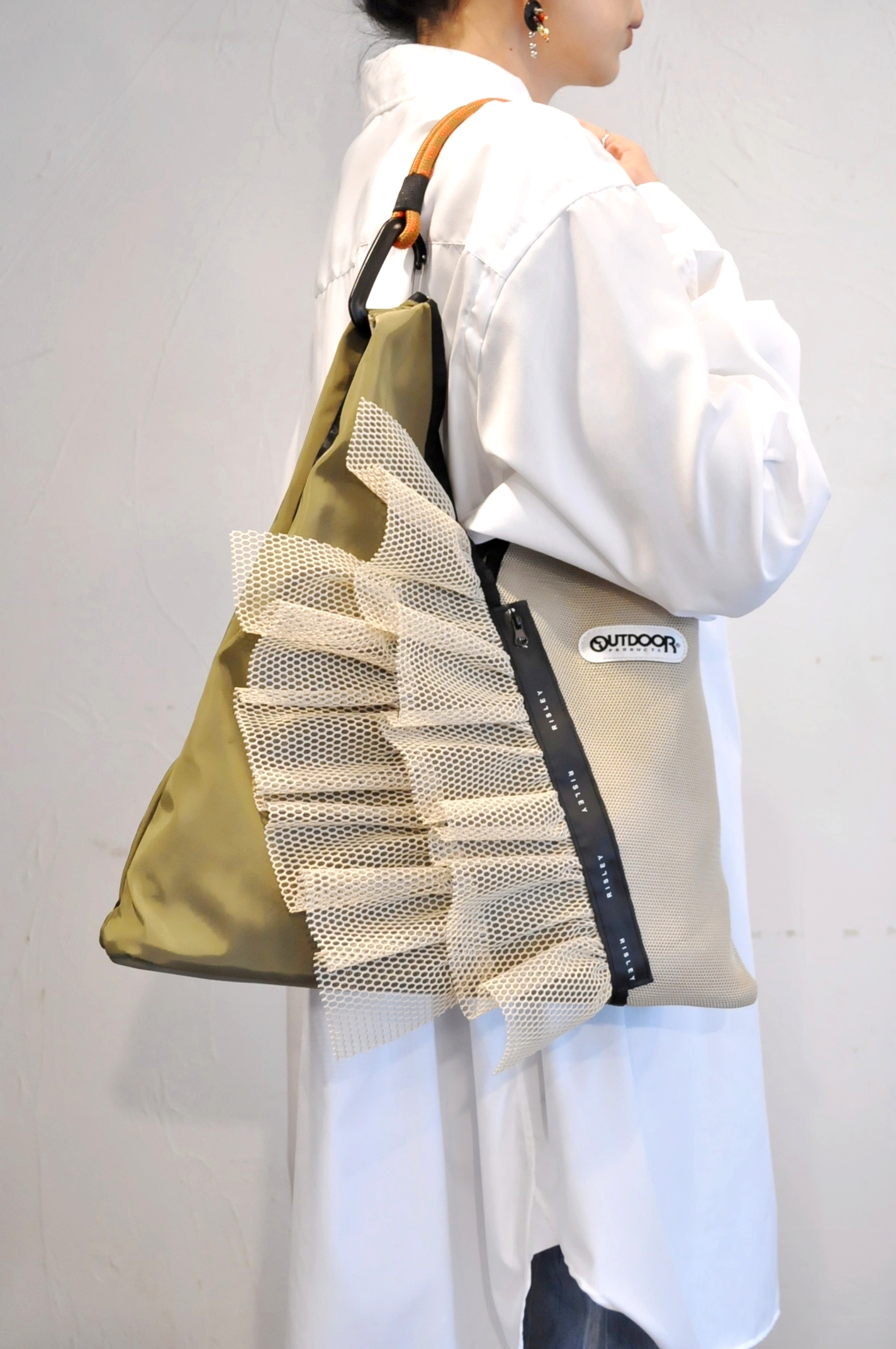 "RISLEY"新作メッシュバッグシリーズ