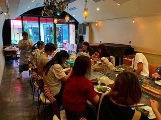 小鳥と家族とお友達の素敵なランチ会