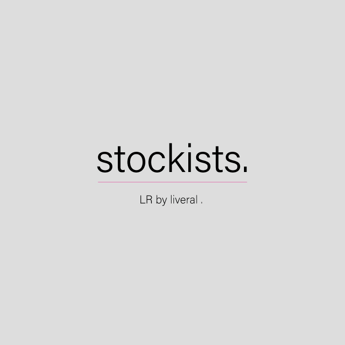 -    stockists   -　お取扱店