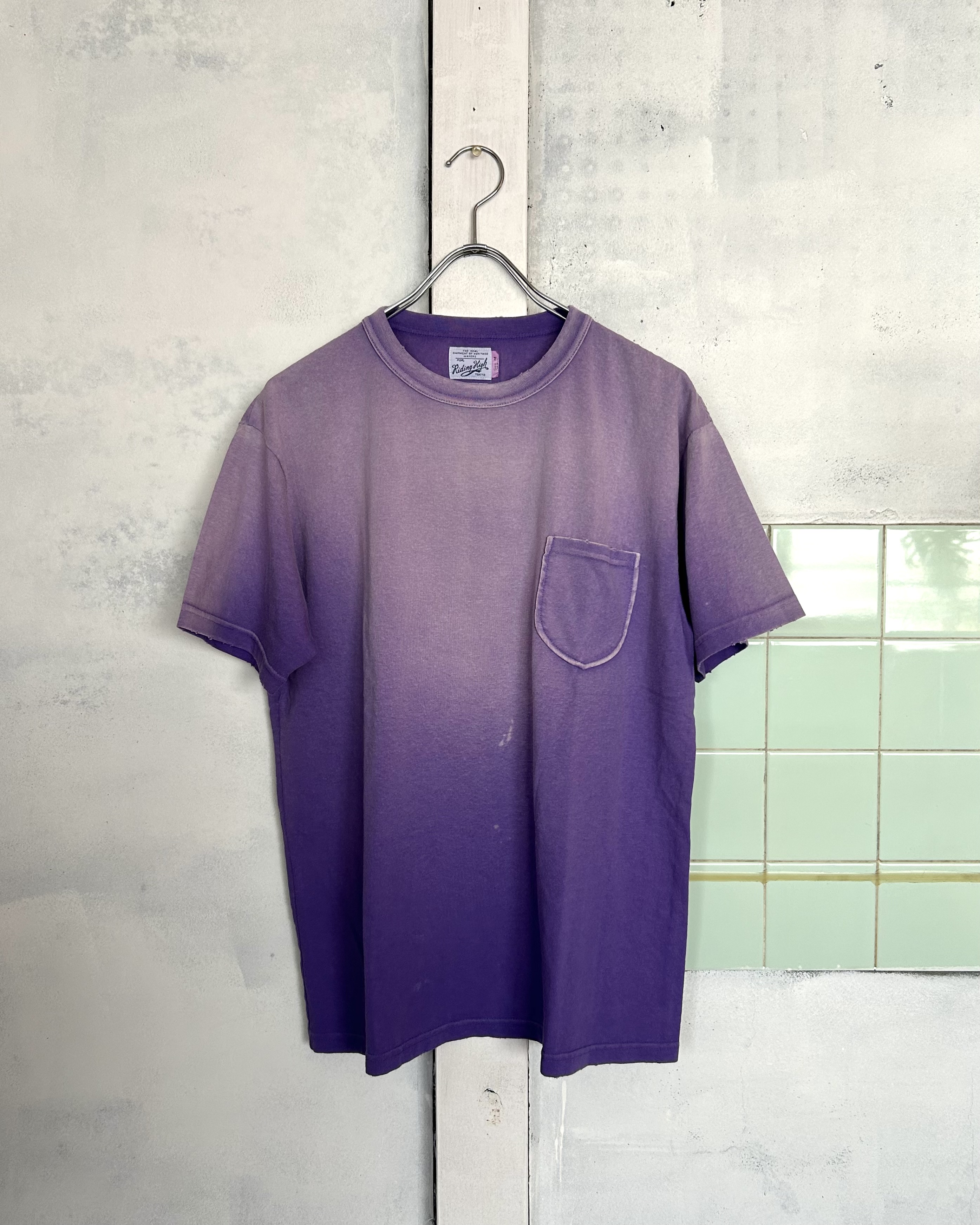 ［RIDINHIGH UNISEX］USA JERSEY SUNFADE TEE