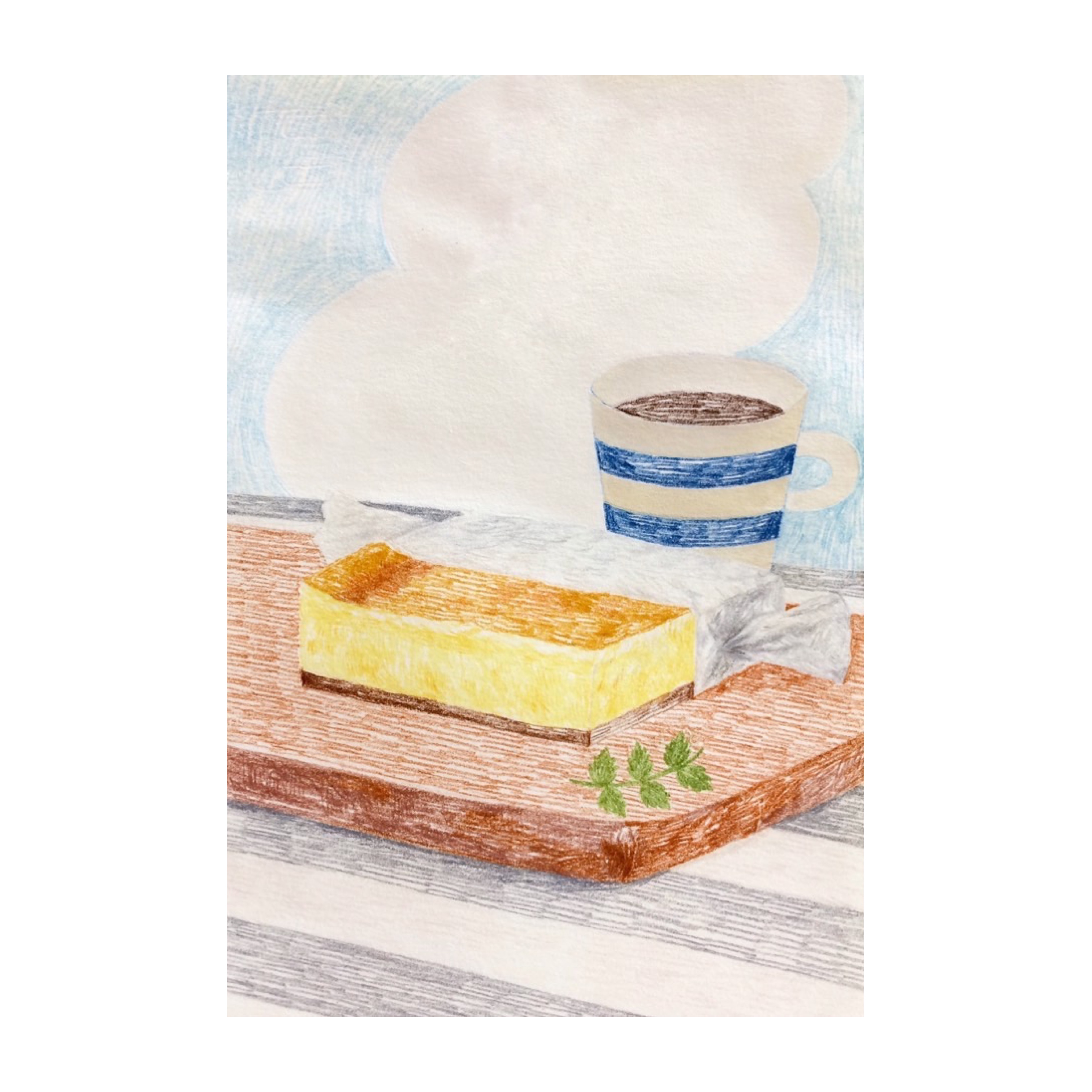 絵とコーヒー