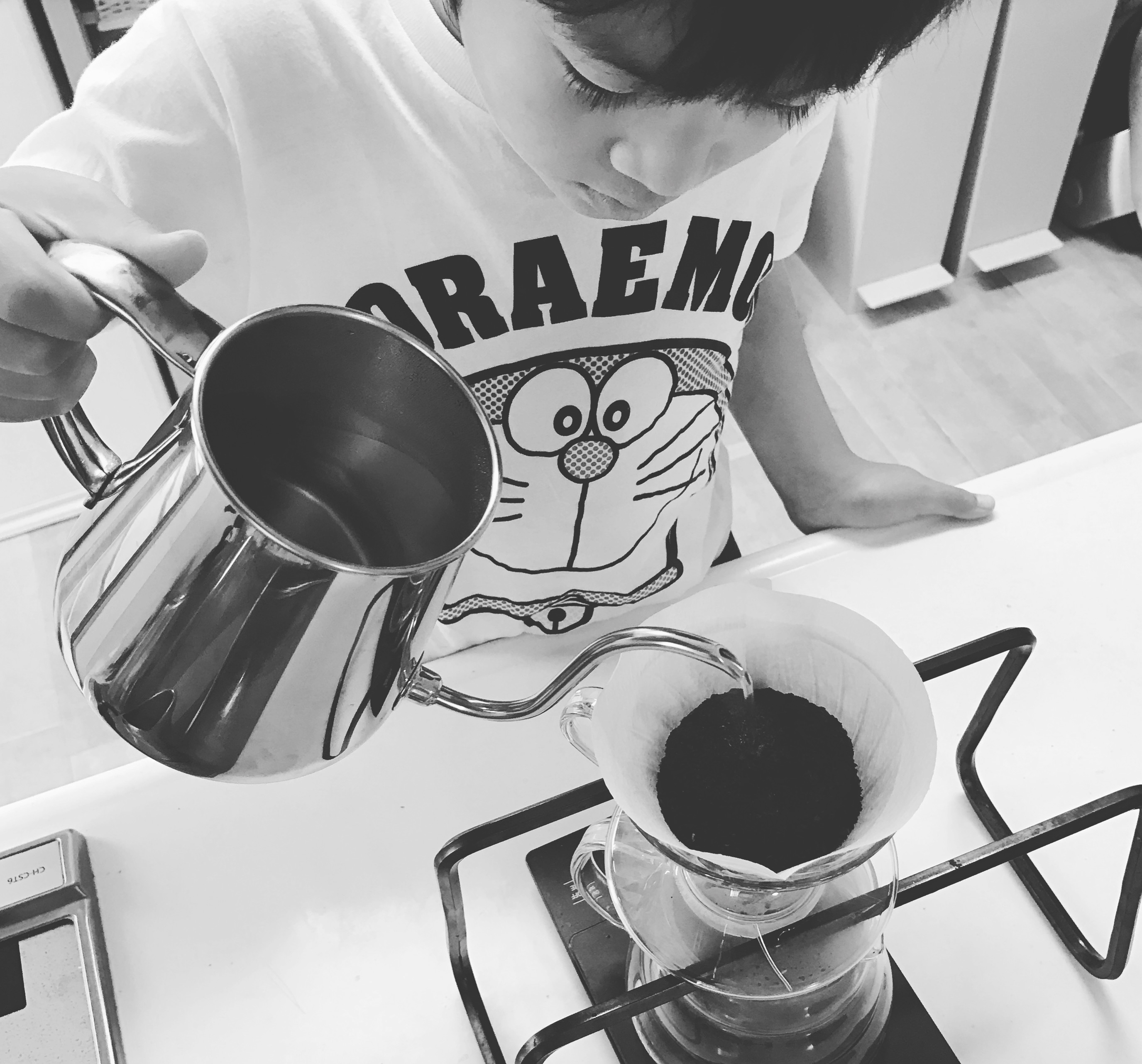 淹れてみる遊び