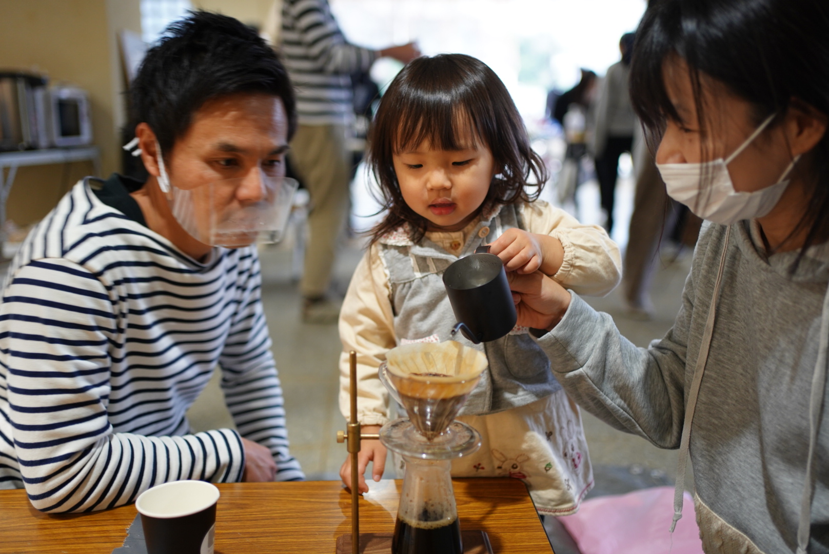 親子の場面作り