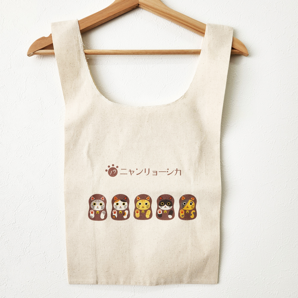 ノラニャンリョーシカエコバッグ新発売！