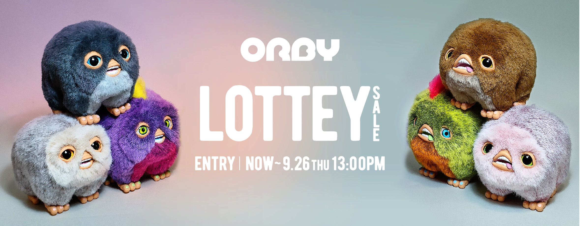 ORBY 抽選販売のお知らせ / ORBY LOTTERY SALE