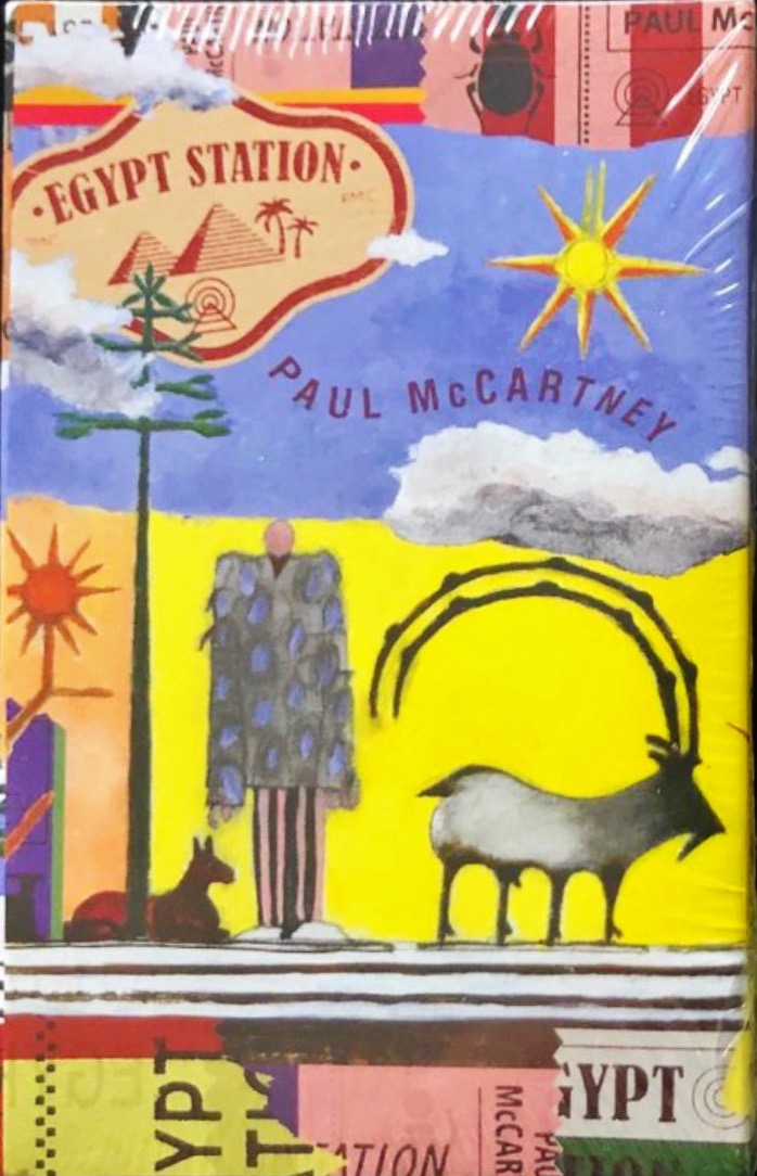 ポール・マッカートニー、2018年発売のアルバム「エジプト・ステーション」のカセットテープ