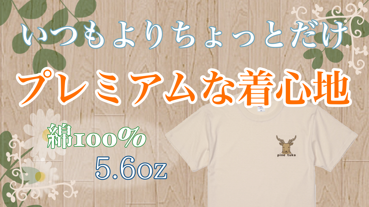【綿100%プレミアムTシャツ特集】