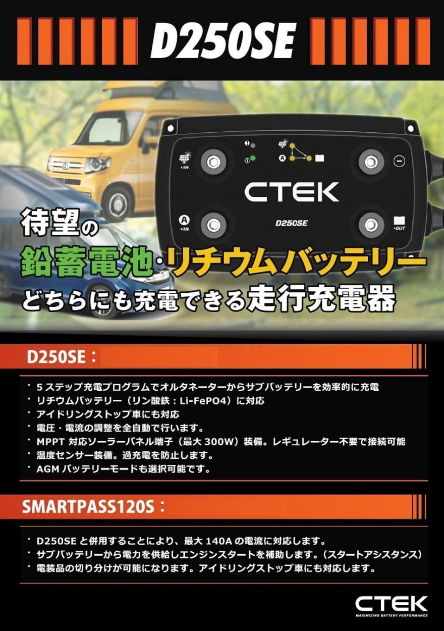 CTEK バッテリーチャージャー