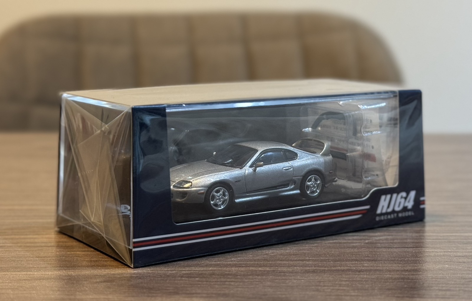 【ホビージャパン 1/64 トヨタ スープラ RZ (JZA80) 純正オプション装着車】
