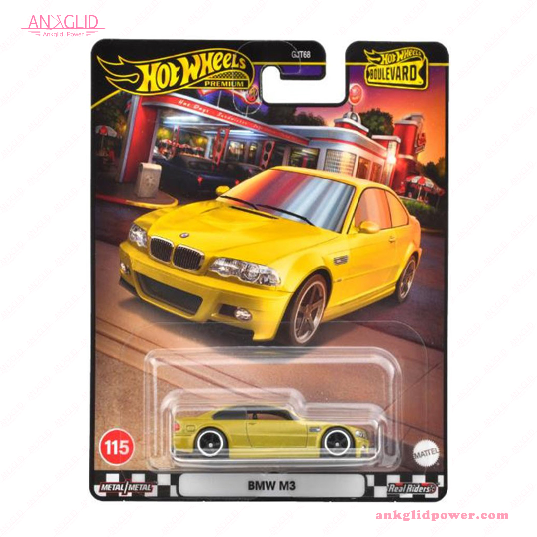 フェニックスイエローのBMW M3がHot Wheelsのブールバードシリーズから登場！