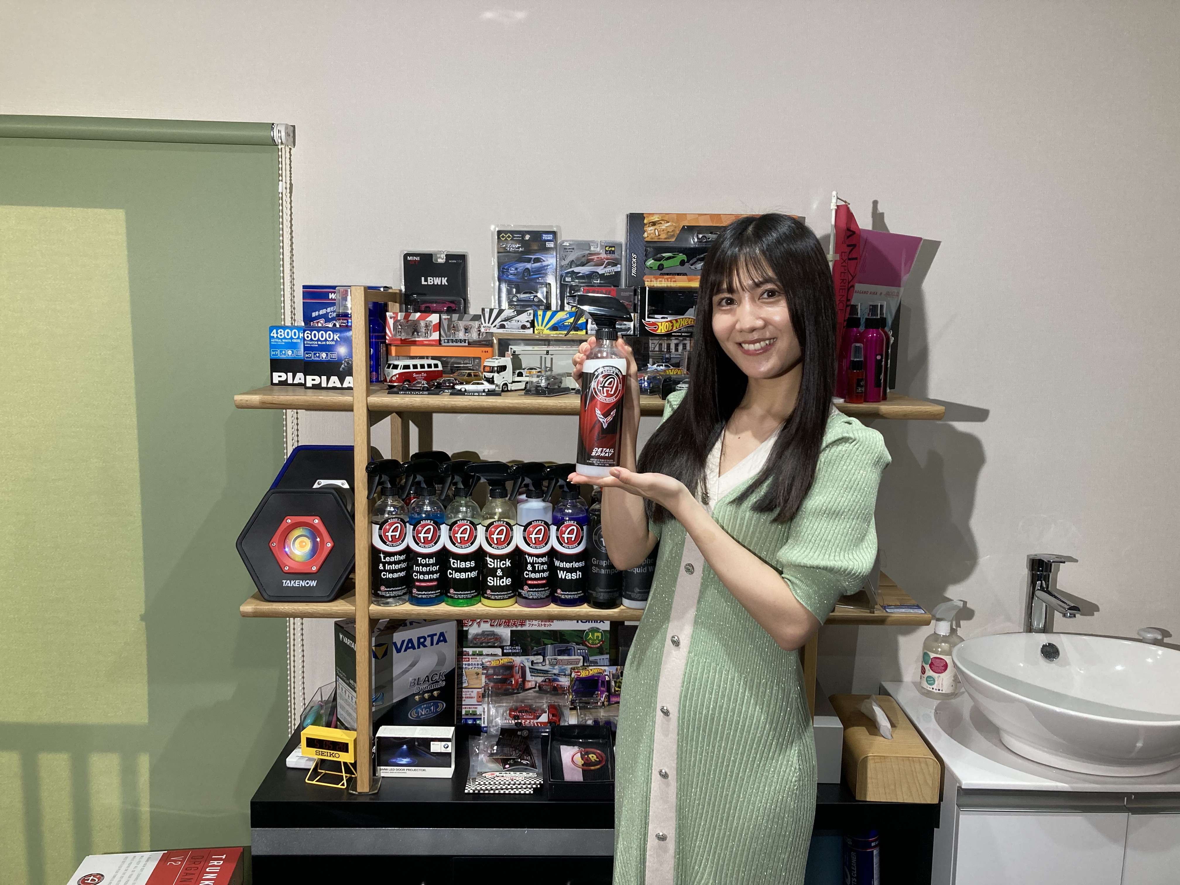 ANKGLID広報担当の永野愛佳さんが、6月第二週・第四週土曜日1日店長としていらしてくれます