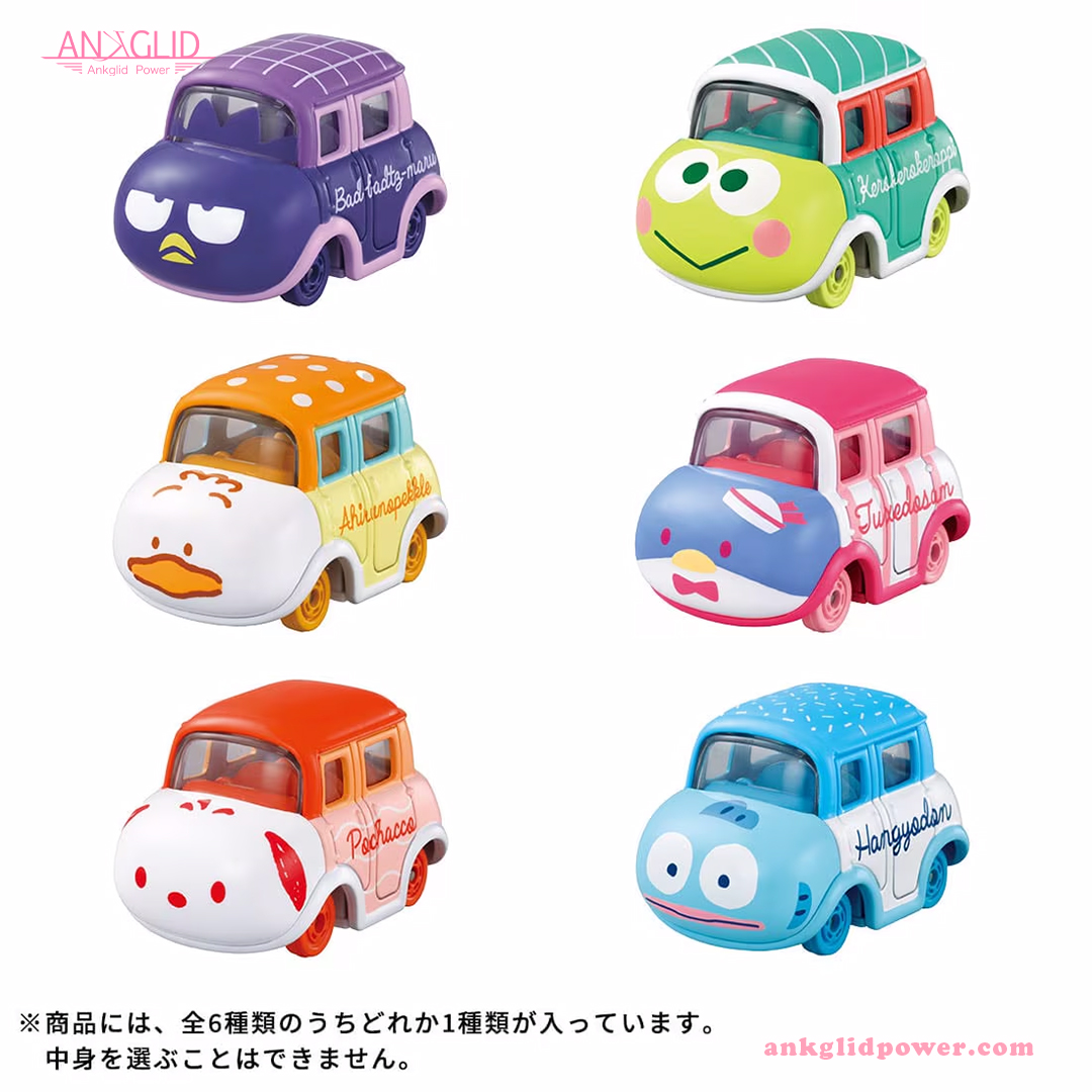 可愛いサンリオキャラクター達がドリームトミカになって登場！