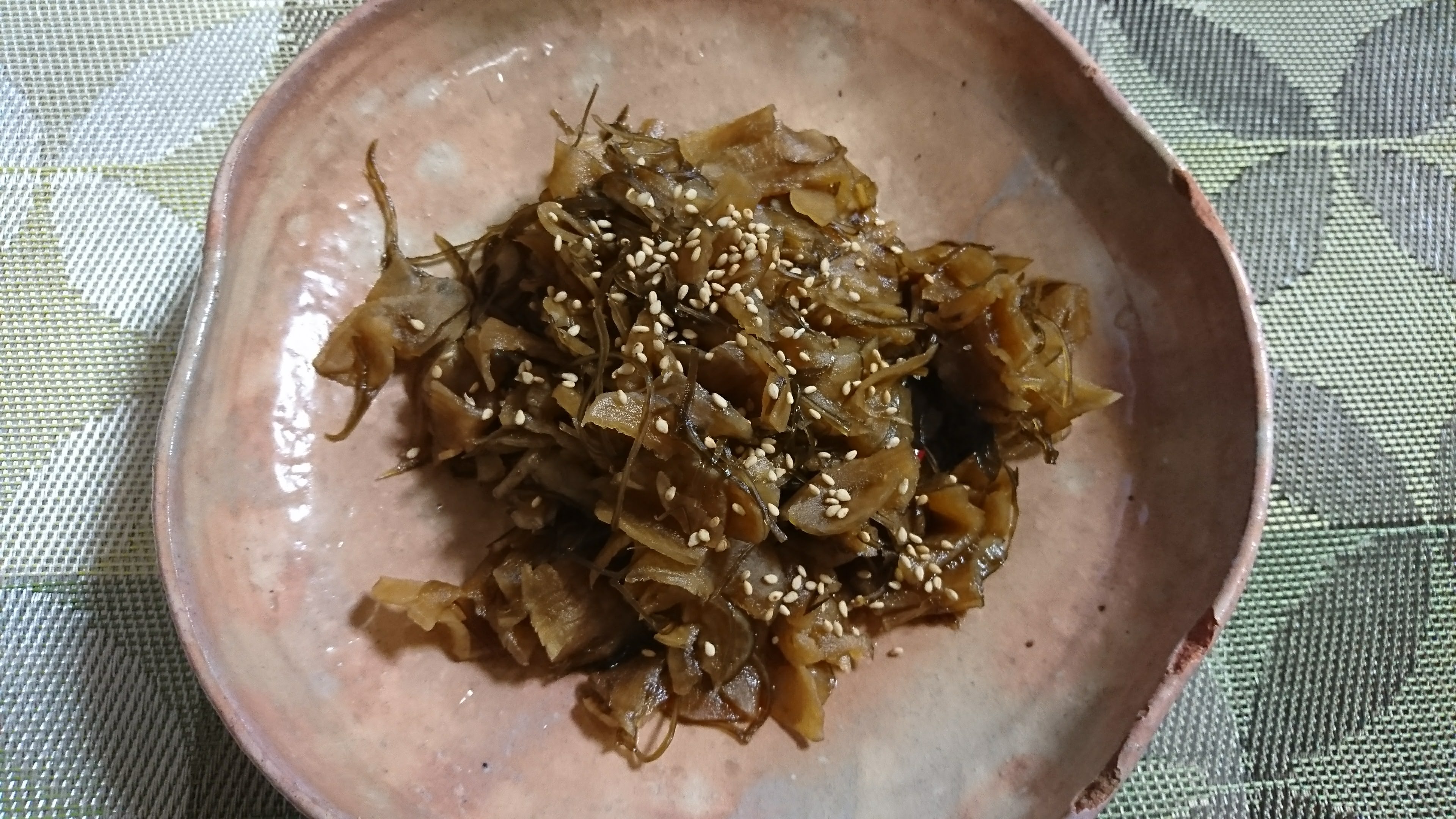 【キクイモレシピ】菊芋の佃煮