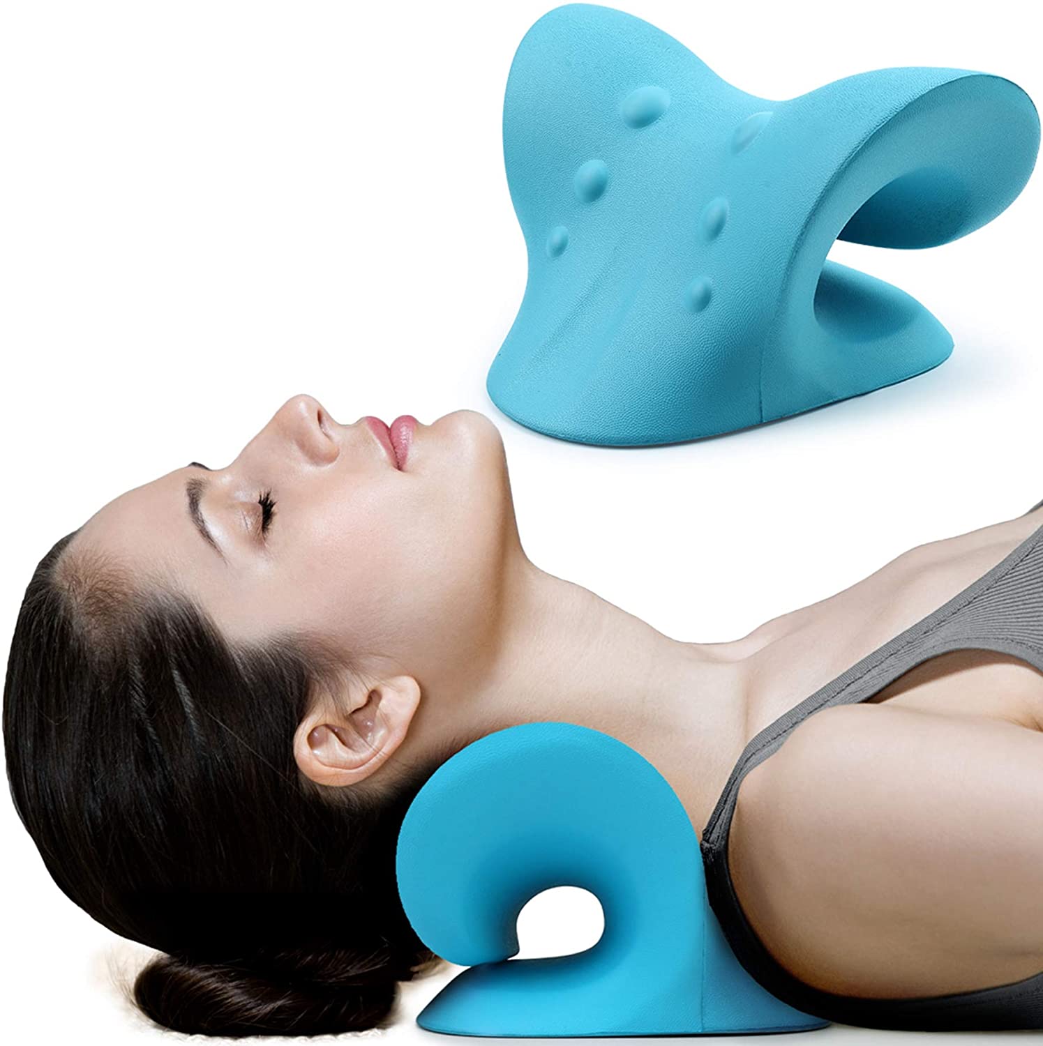 首と肩のリラクサー★Neck and Shoulder Relaxer　カイロプラクティック枕　