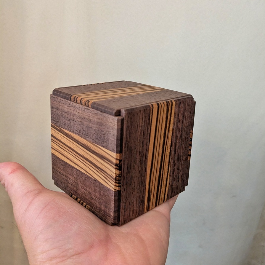 Super Cubi 324 steps Karakuri puzzle box