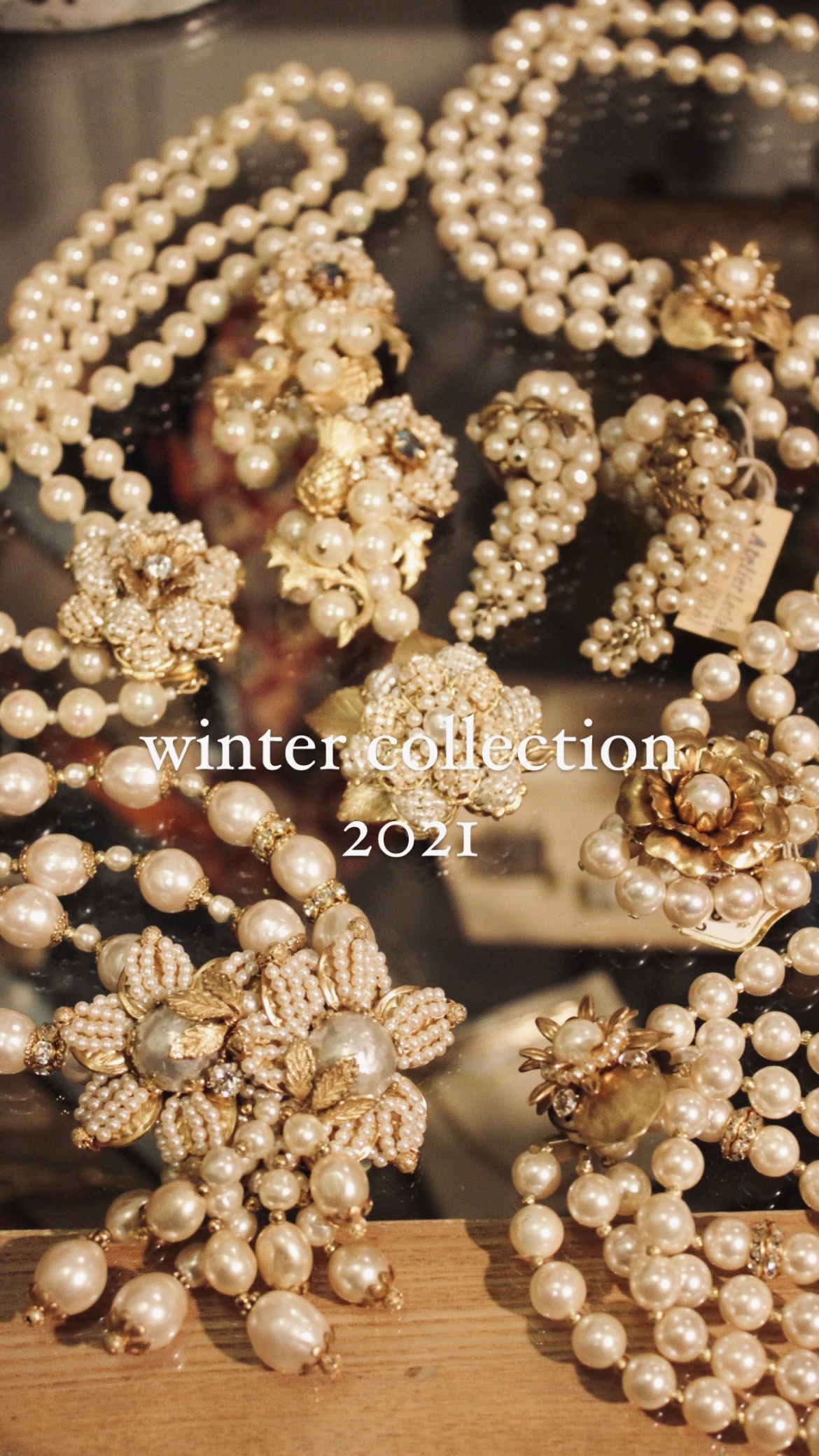 Winter collection2021 パールシリーズ