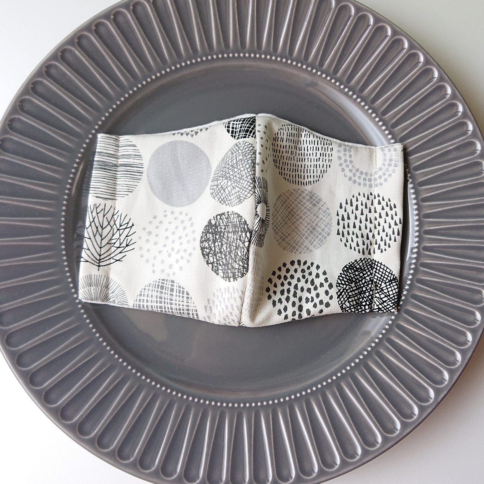 北欧柄、冷感マスクにデビュー♡♡