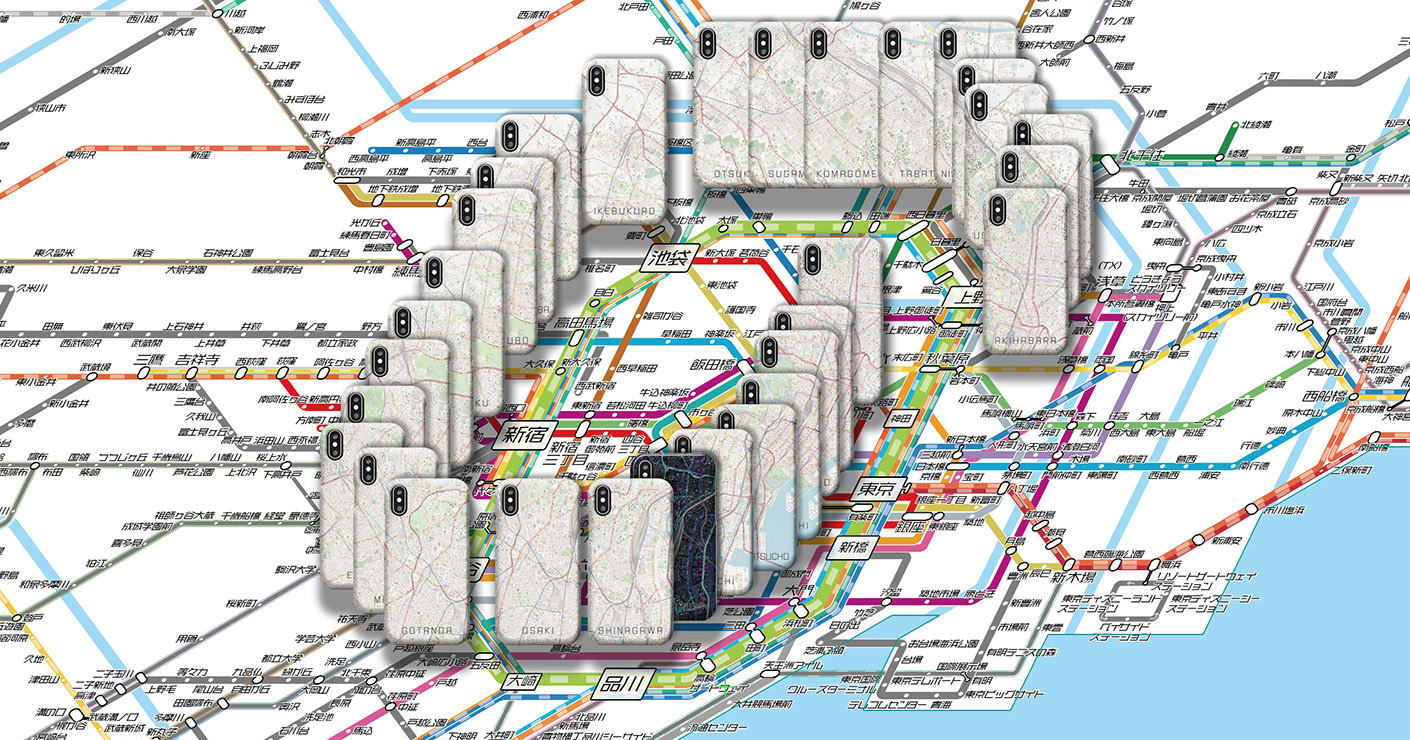 東京を席巻するiPhoneケース！？
