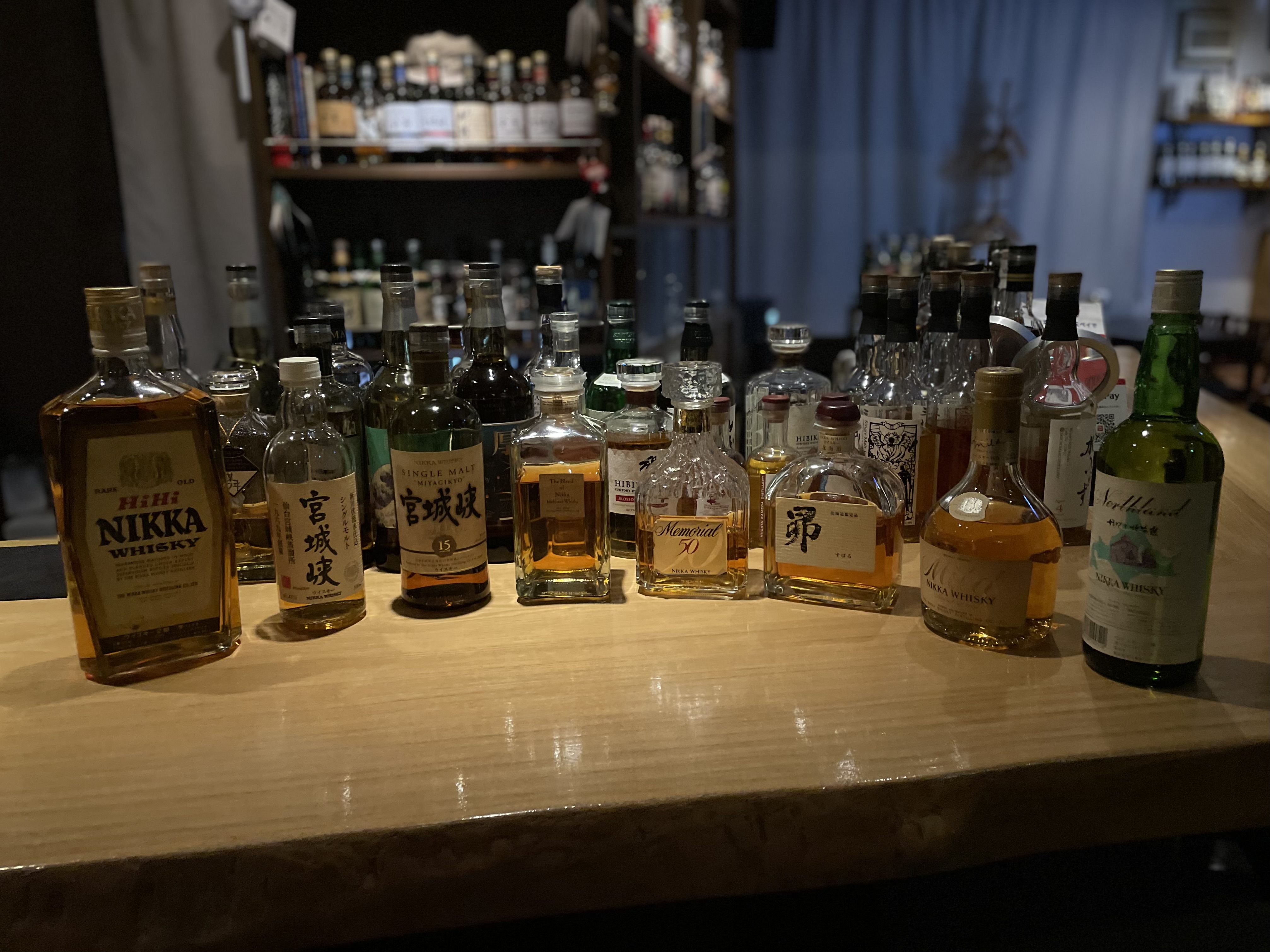 当店名物ウイスキーセミナー麦溜魂(ばくりゅうだましい) 「ニッカウヰスキーセミナー」開催です!