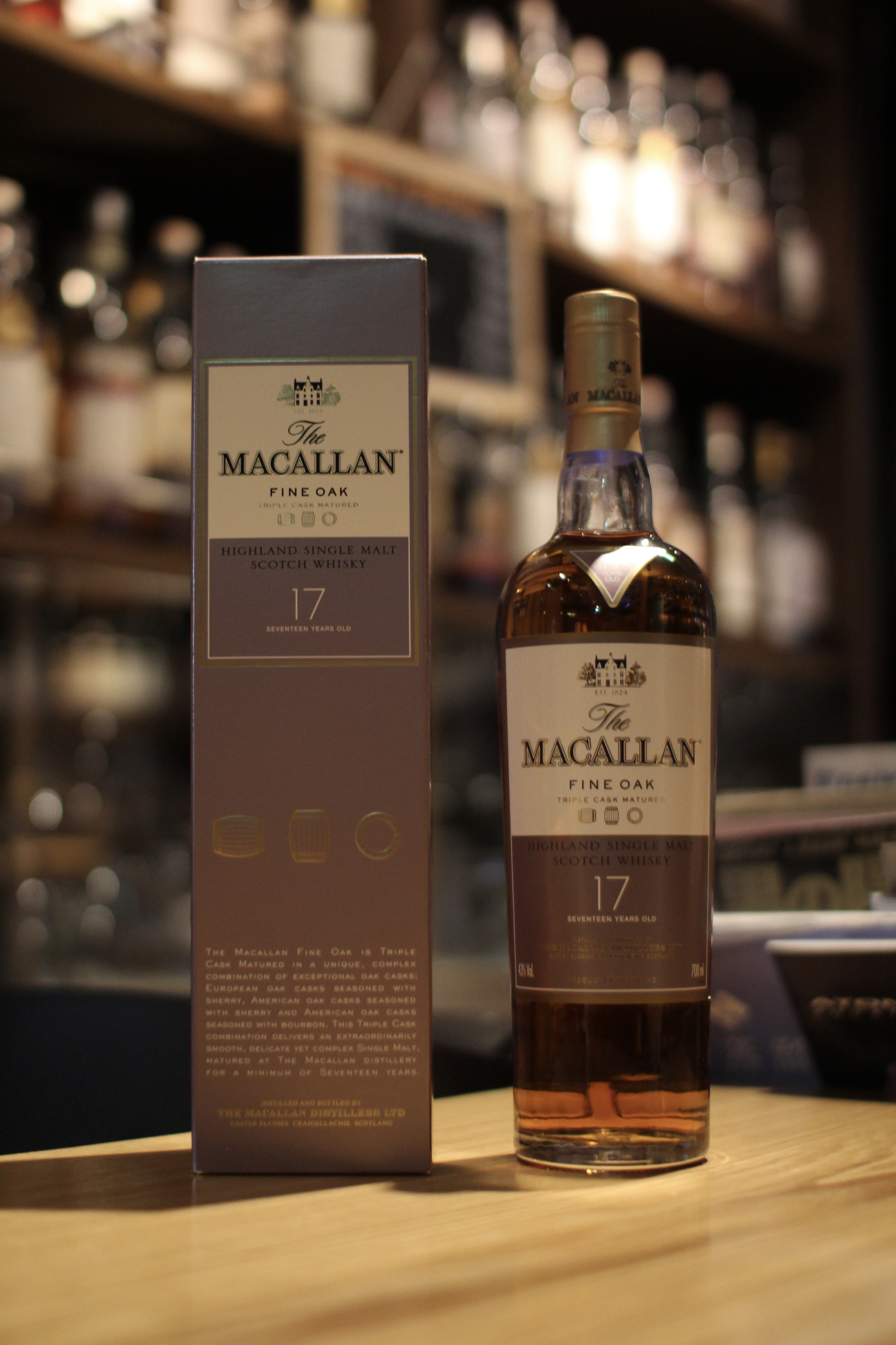 15周年記念開栓No.2です「マッカラン ファインオーク 17年 」