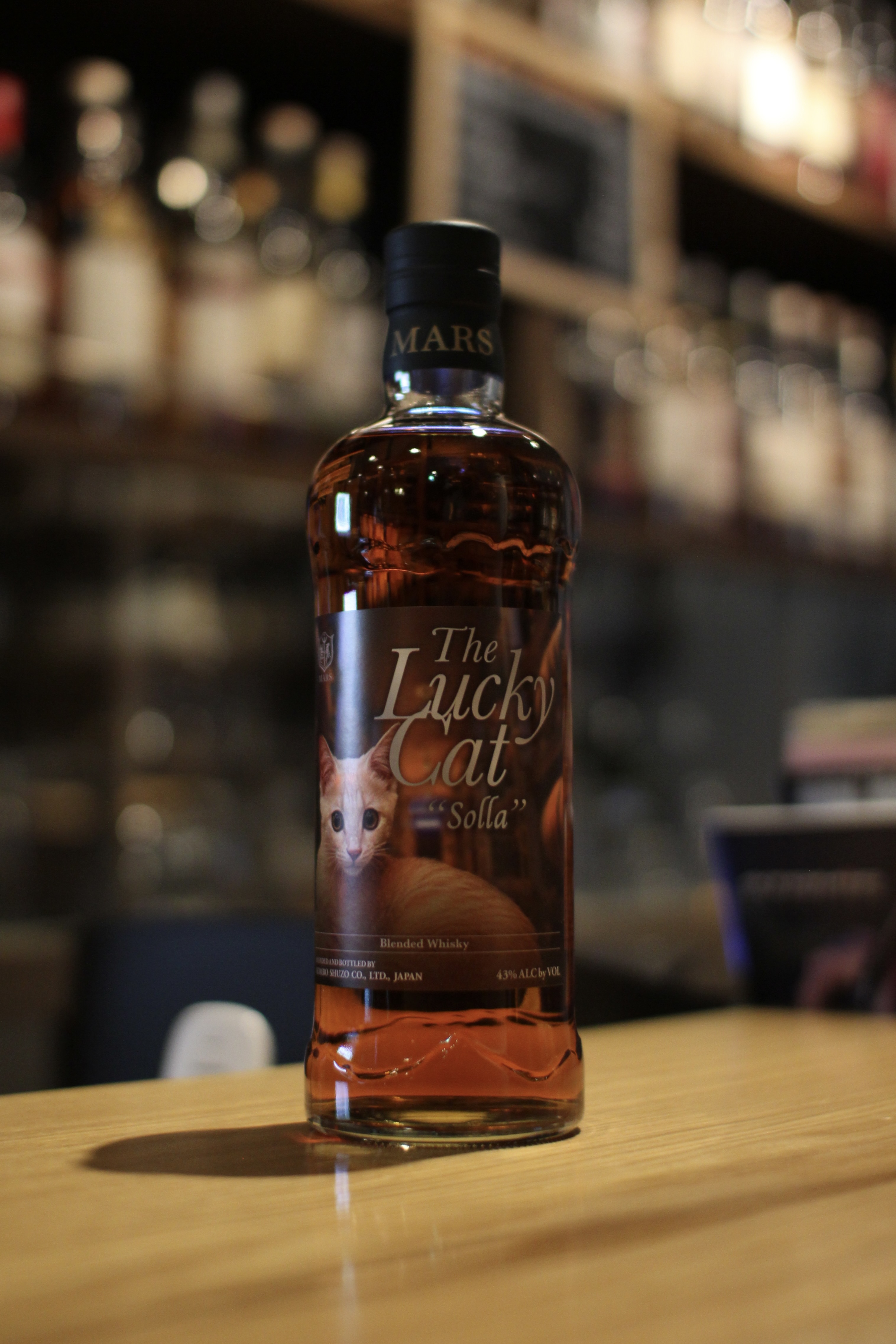 お知らせと今年最後の入荷です「マルスウイスキー ザ・ラッキーキャット ソラ」