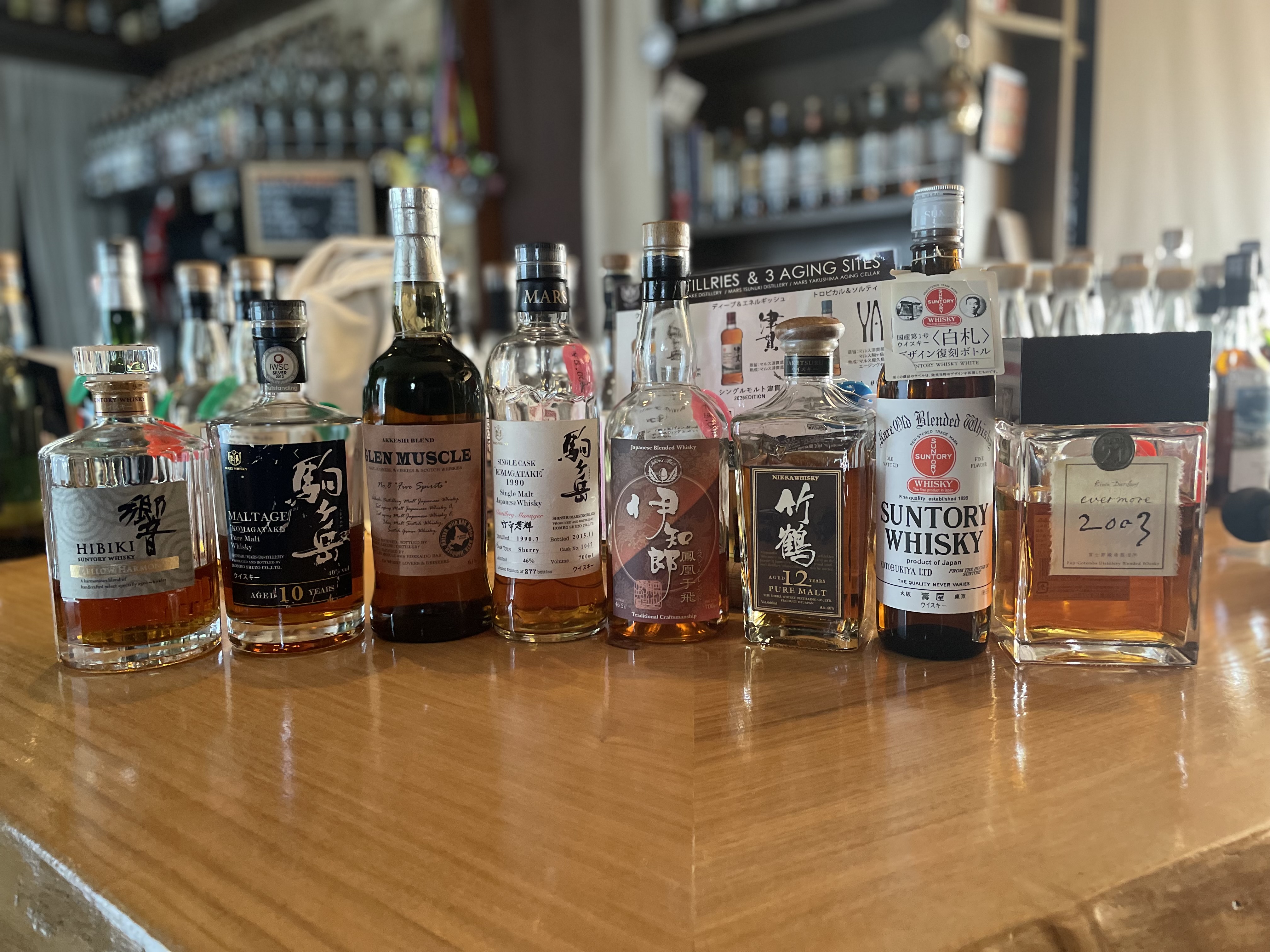 ウイスキートークとは違ったちょっと懐かしいボトルメインに持っていこうと思います。