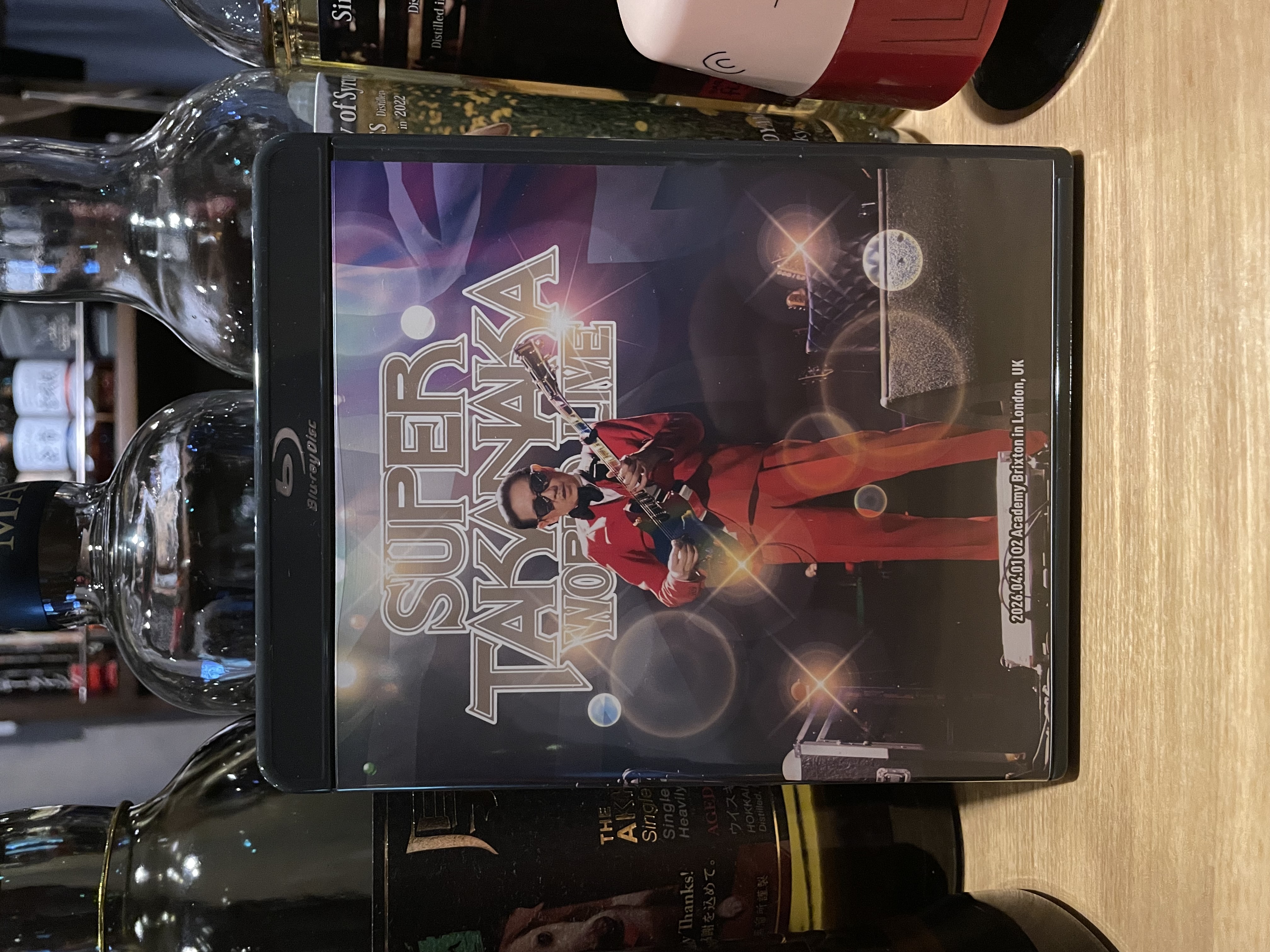 こんなの買いました「SUPER TAKANAKA WORLD LIVE」