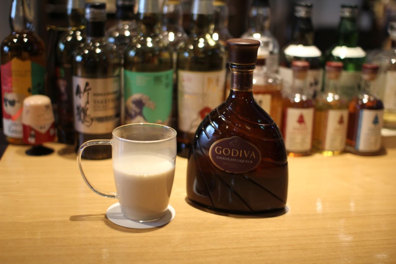 ホットゴディバチョコレートミルクよろしければ是非。