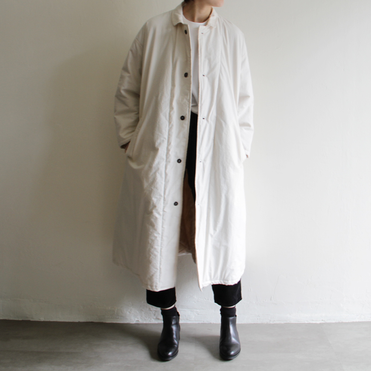 Yarmo quilt lined coat