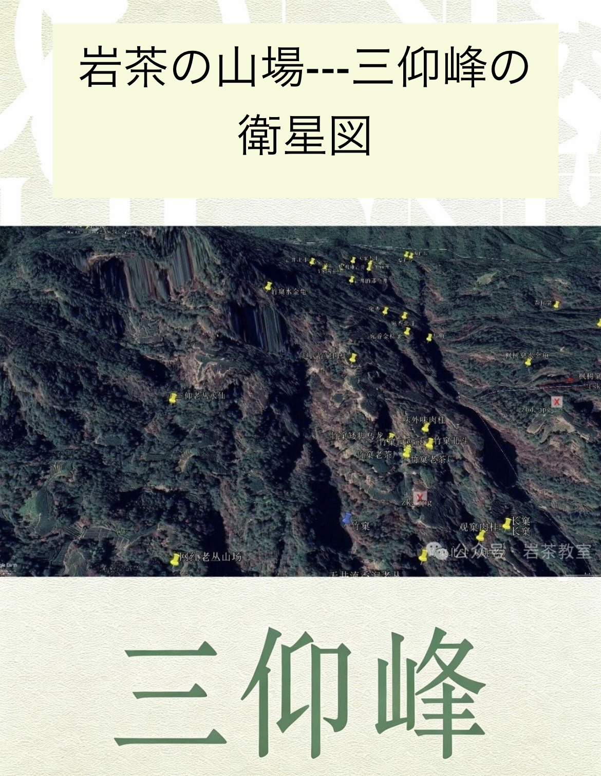 岩茶の山場---三仰峰
