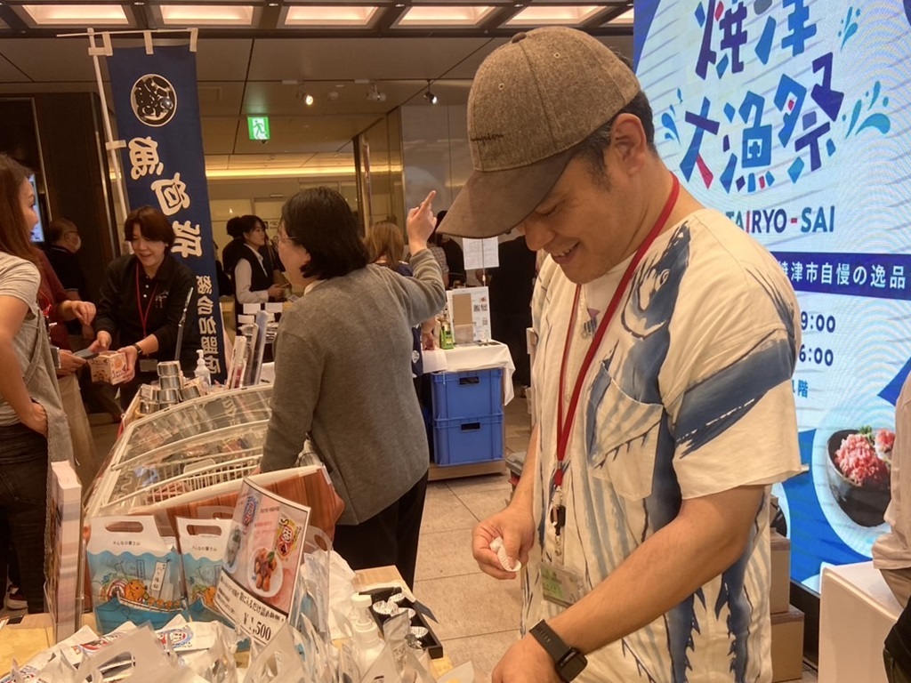 【出店報告】JR東京駅で「焼津大漁祭」に出店してきました！