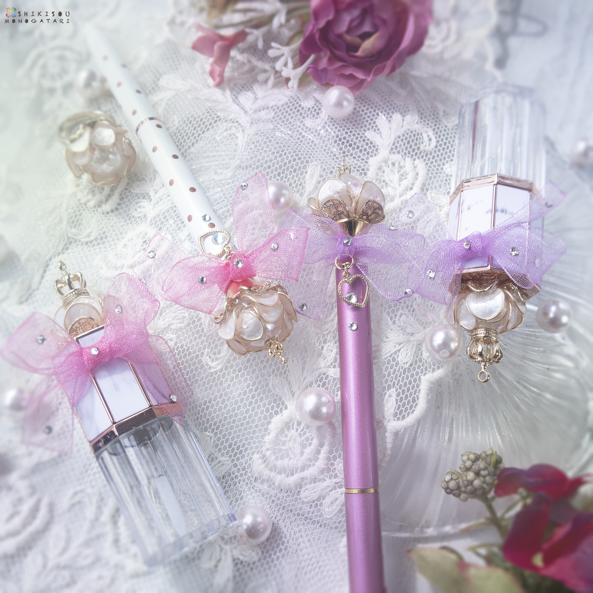 めっちゃかわいいアイテム❣️マジカルガラスドームフラワー