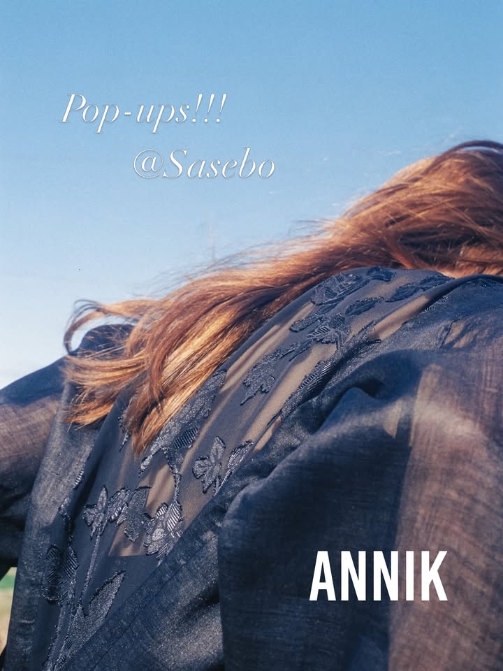 【ANNIK pop-up shop @佐世保♡LINE公式アカウントのご案内 】