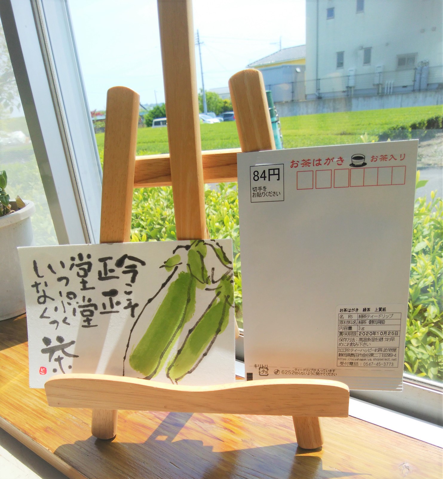 大阪の山畑様から絵手紙が届きました！