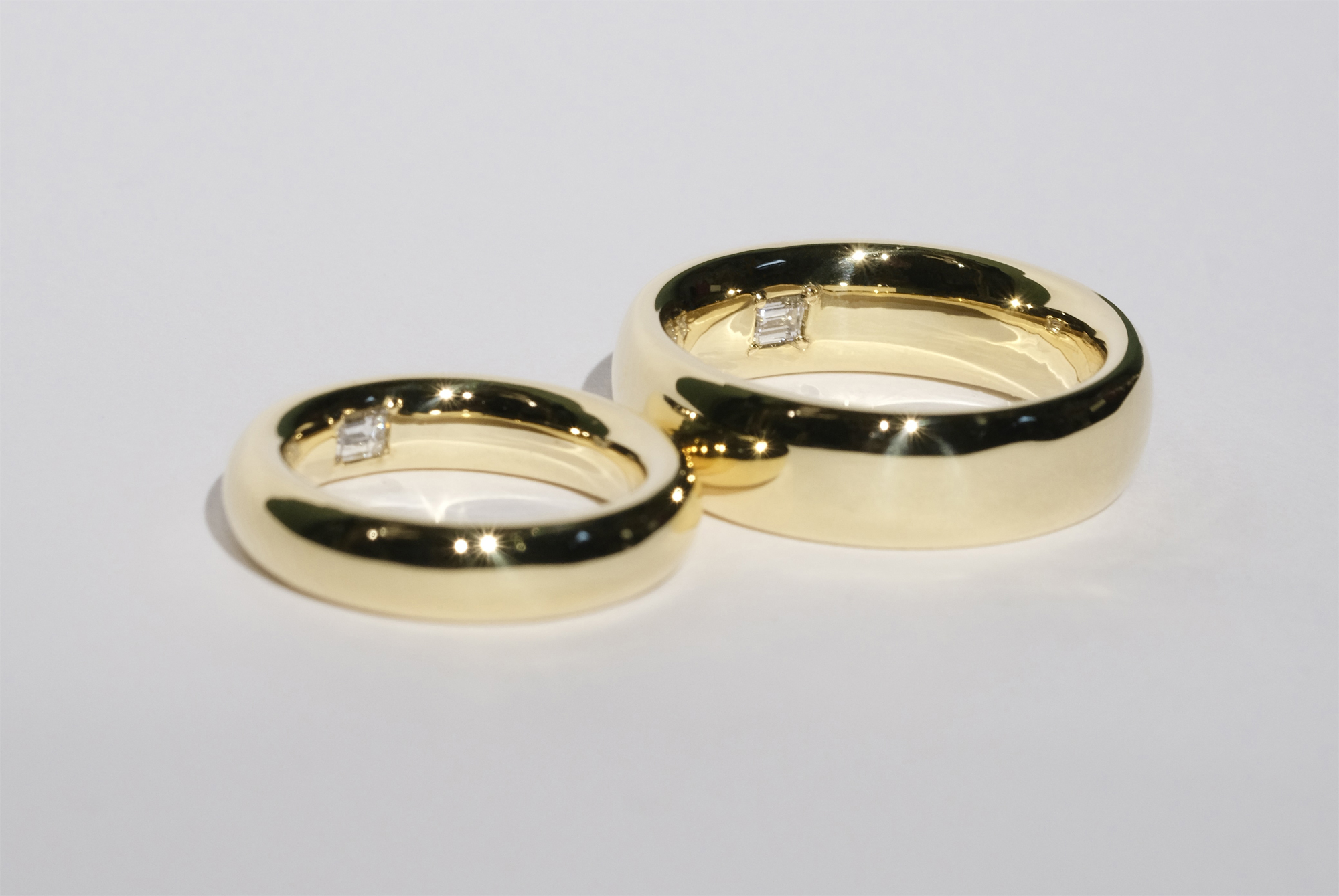 ブライダルリング _ たっぷり地金編_ 製作日記