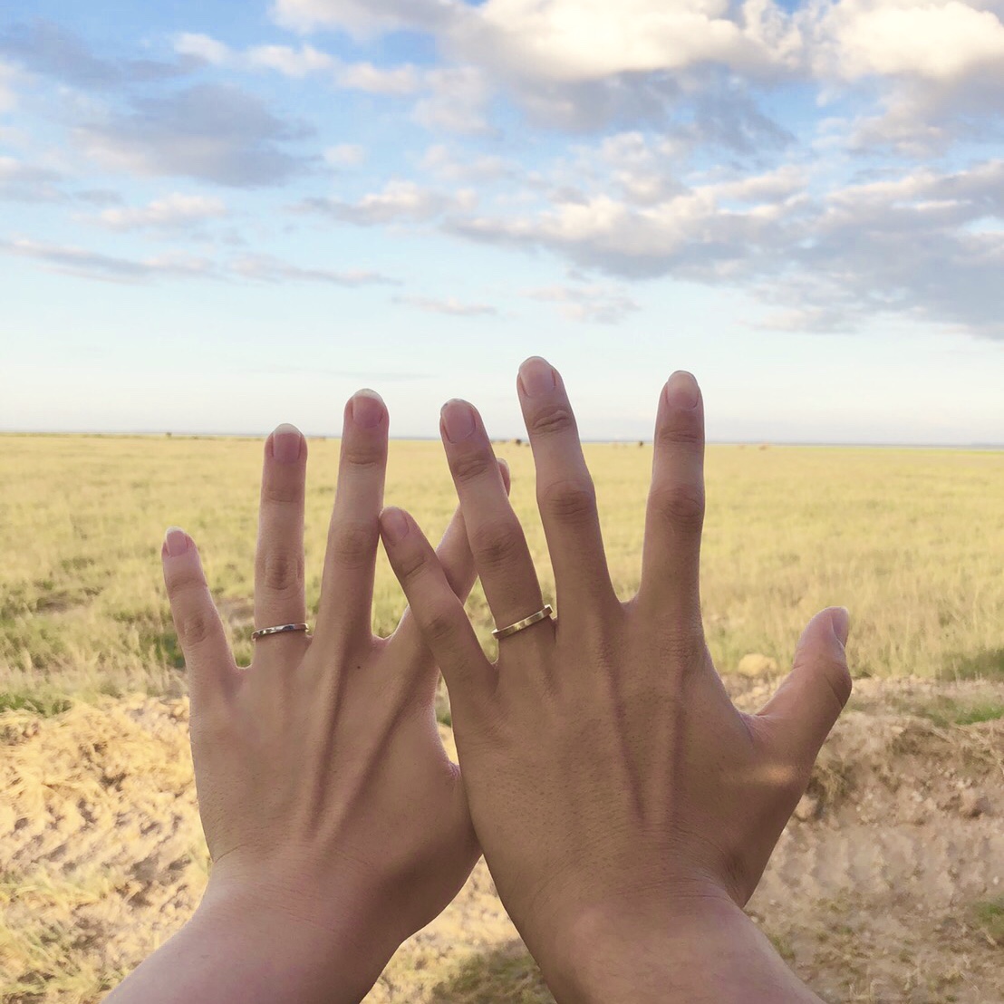 結婚指輪もアフリカへ