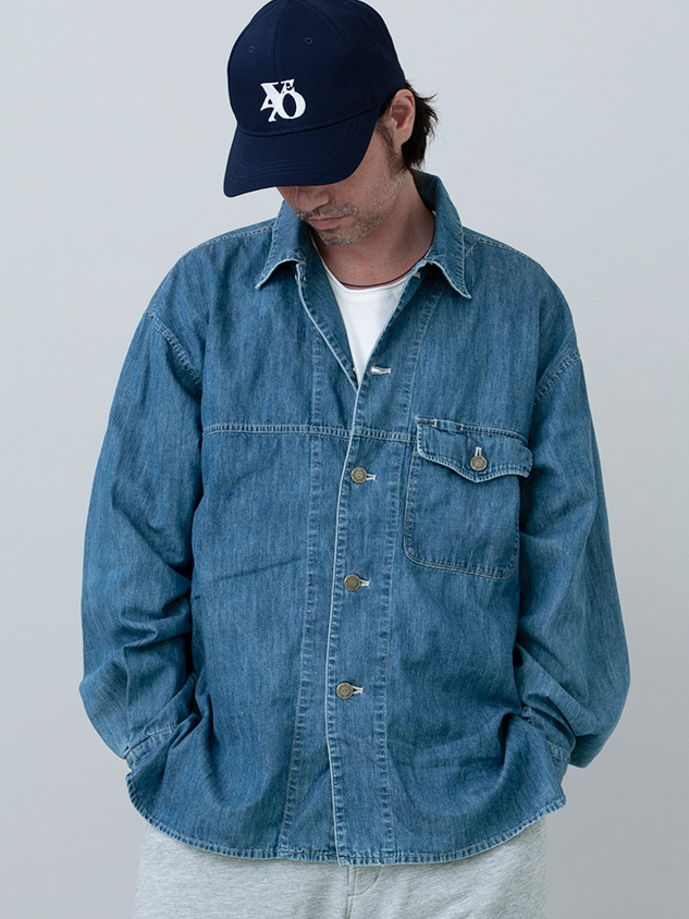 EGO TRIPPING | 90sDENIMSHIRTS デニムオーバーシャツ