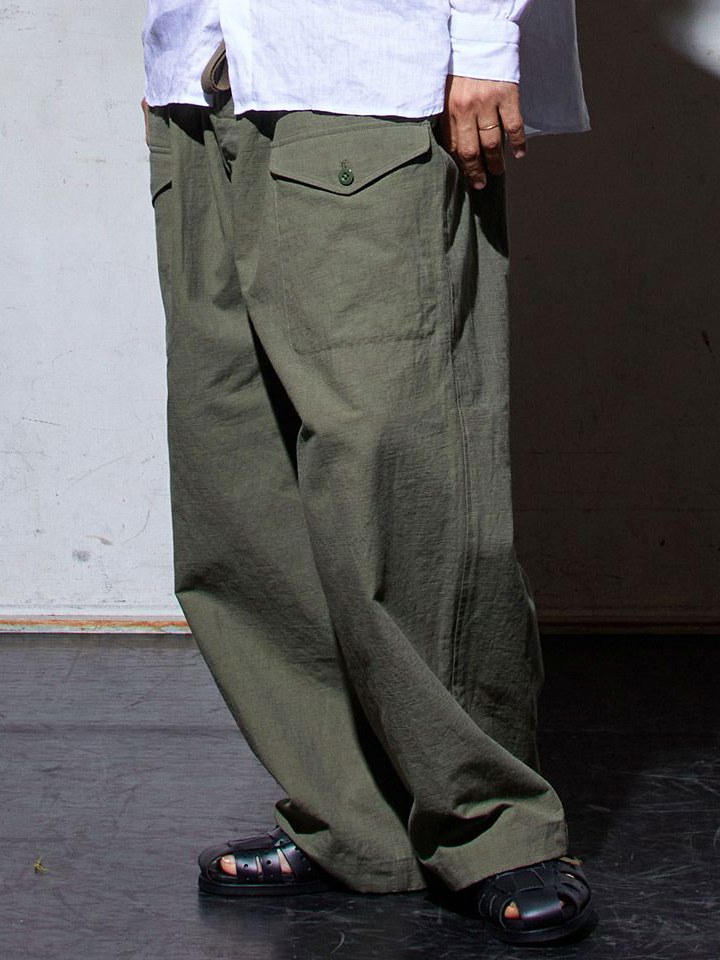 EGO TRIPPING | FRENCH ARMY OVERPANTSOHASHIRTS