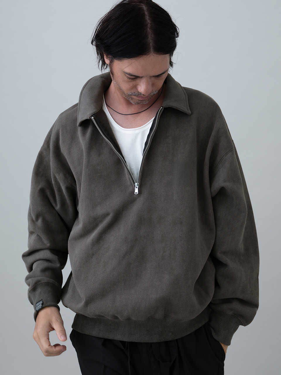 EGO TRIPPING | HEAVYSWEATPOLO スウェットポロシャツ