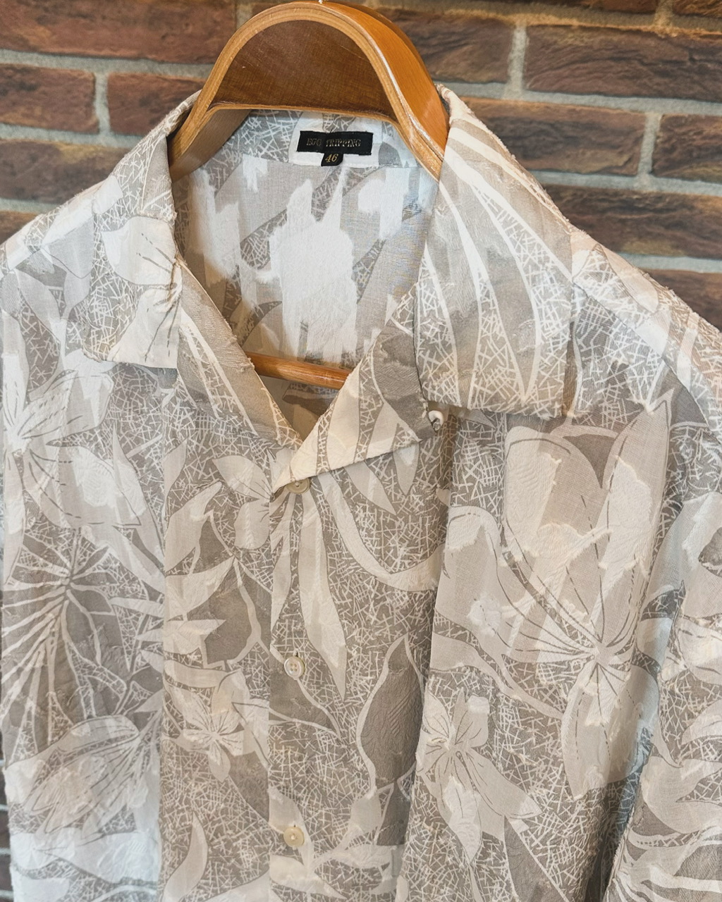 EGO TRIPPING | FLORAL LACE SHIRT