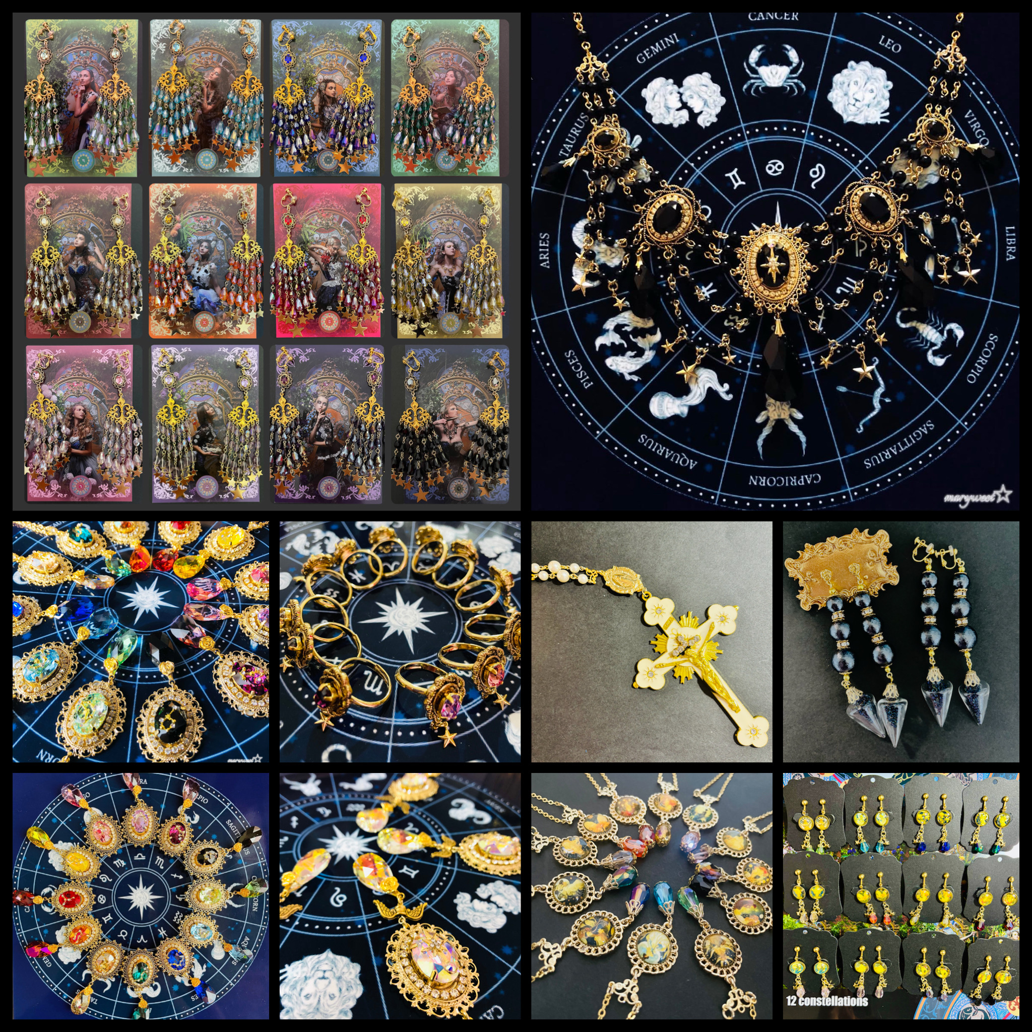 ☆12星座アクセサリー販売のお知らせ☆