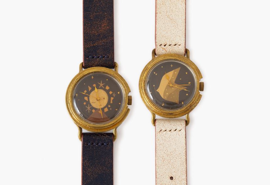 贈り物にもおススメ。一点物のオリジナル・アート腕時計のご紹介です。