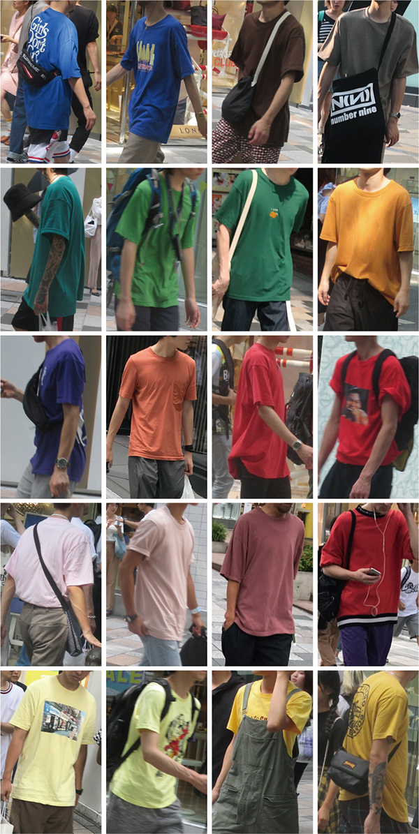 カラーＴシャツ【拡大】