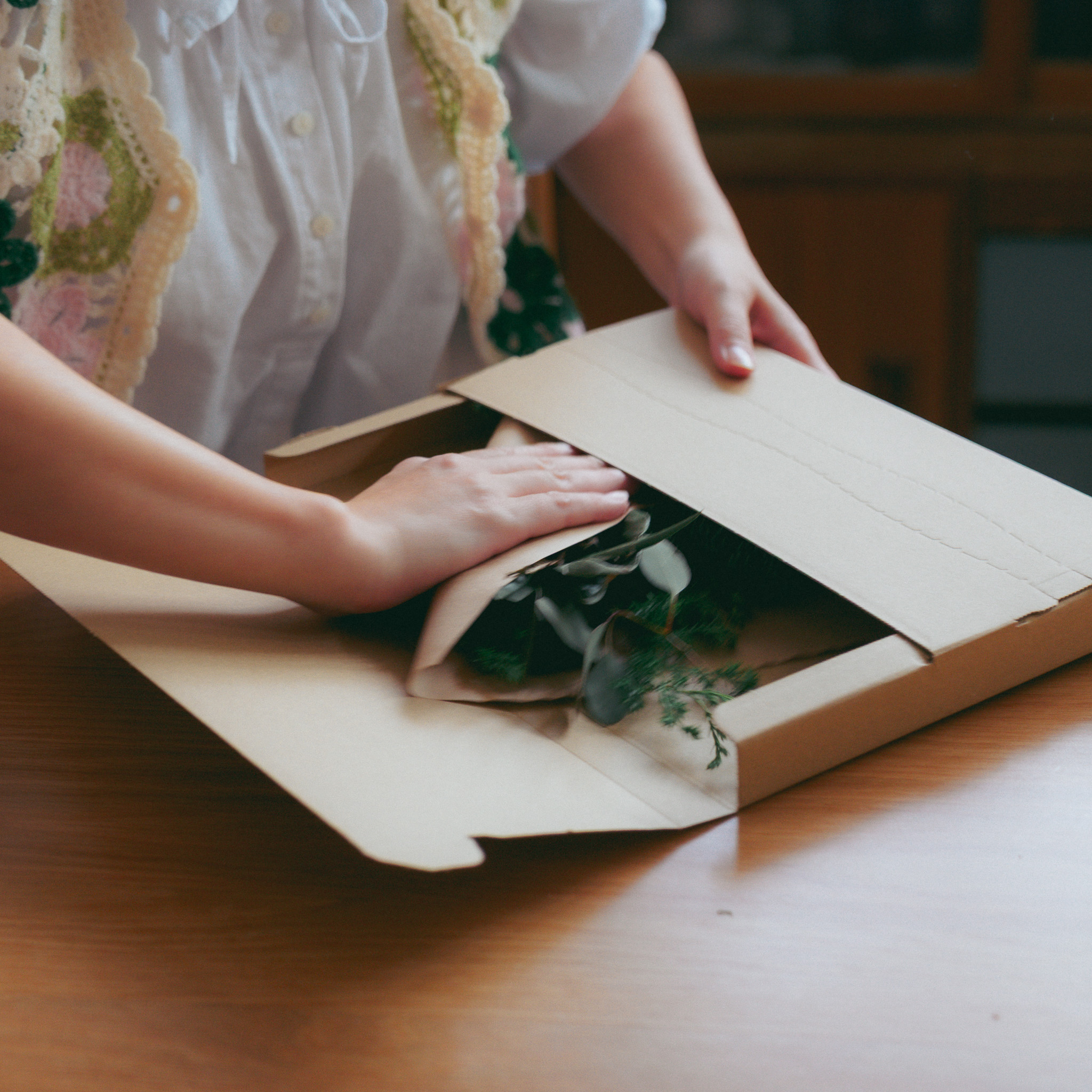 w/Flower、発送準備始めました。