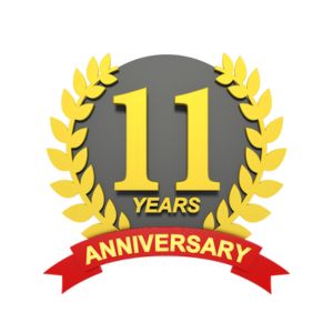 みなさまのおかげで11周年